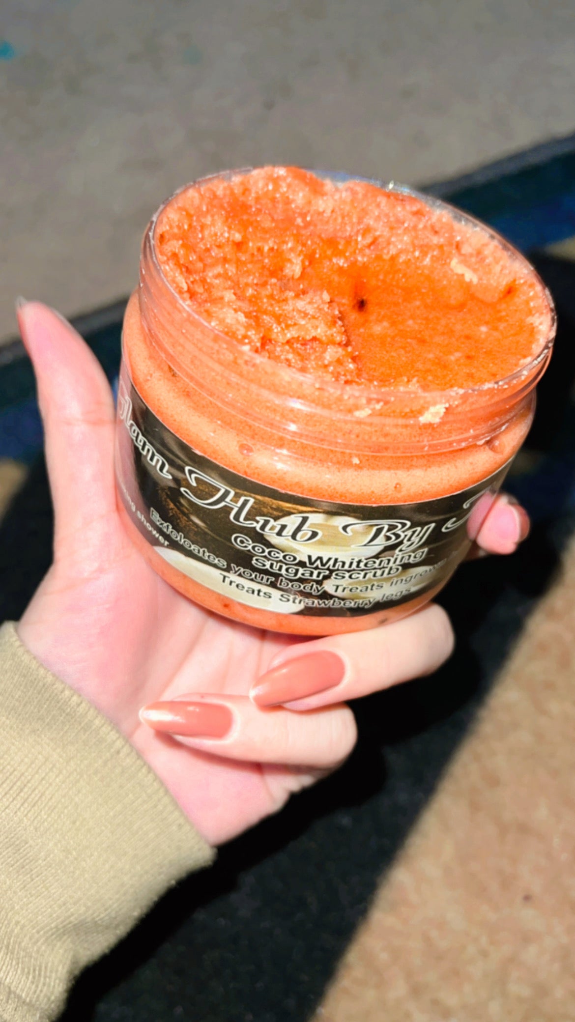 Coco body whitening scrub(300 Grams)