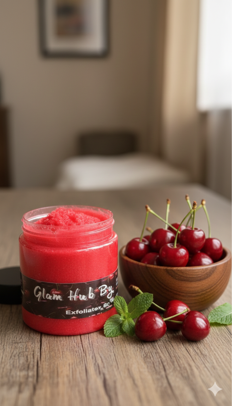 Cherry & berry body Scrub(300)Grams✨
