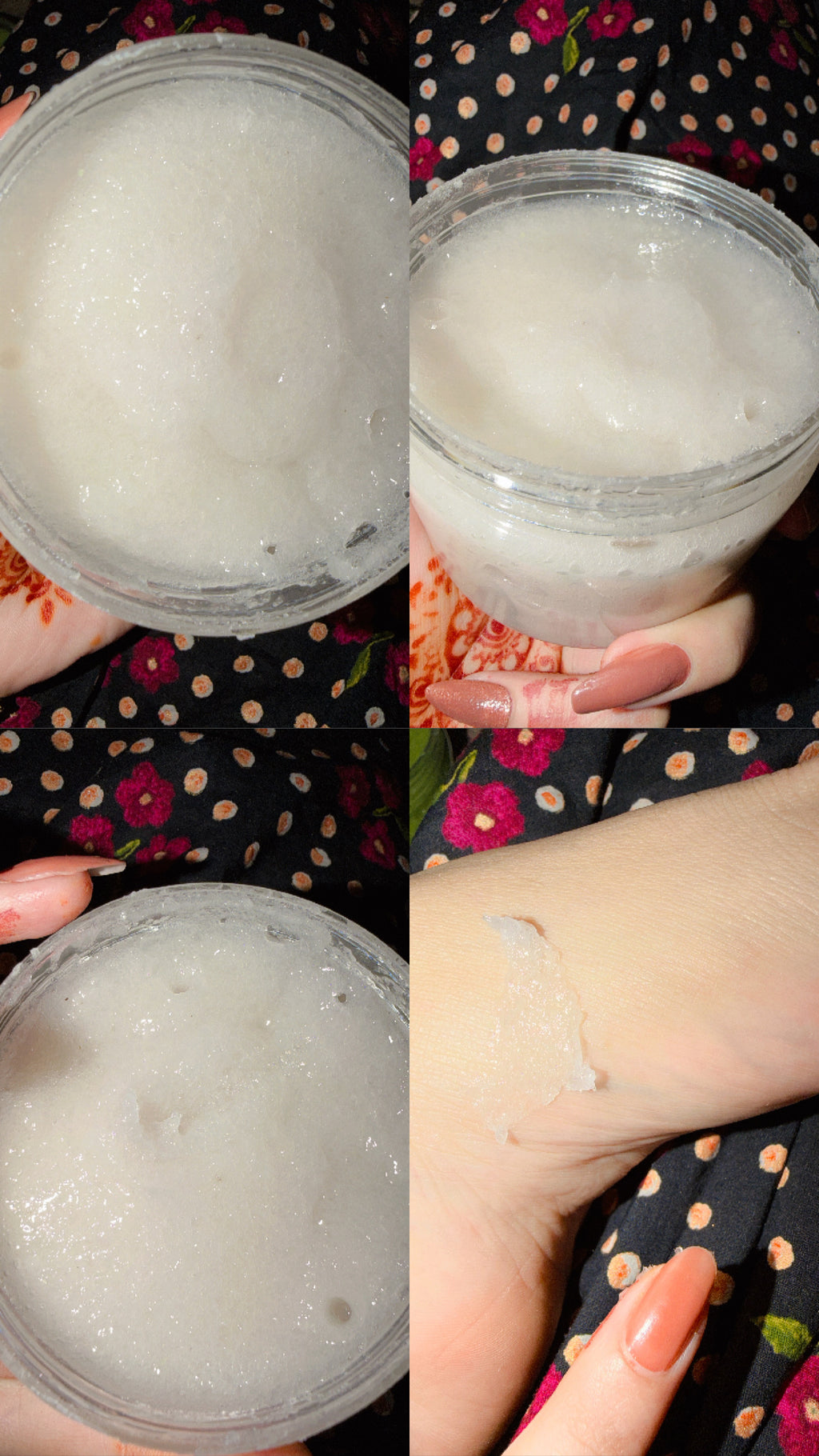 Coconut face brightening scrub(300) grams