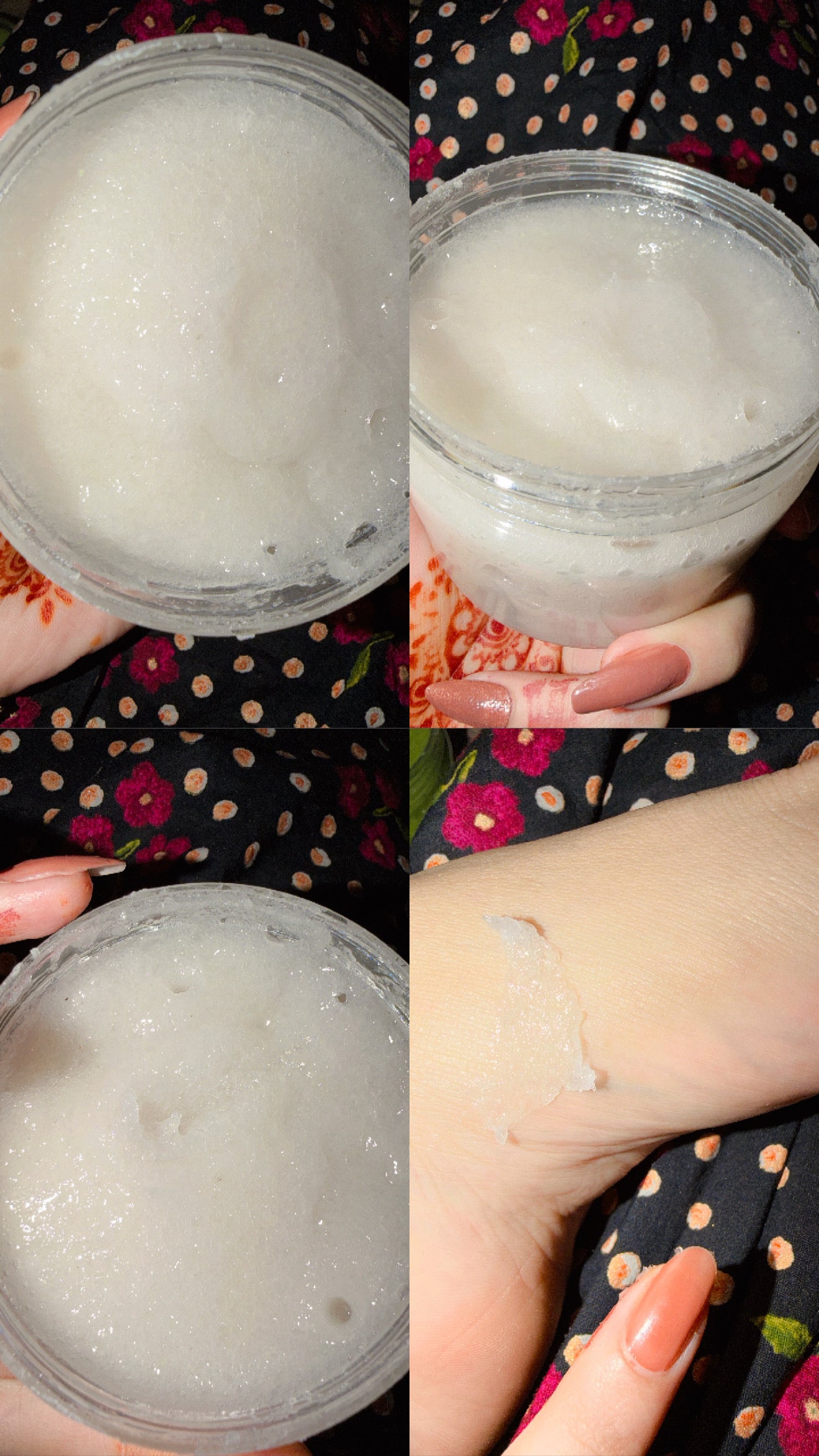 Coconut face brightening scrub(300) grams
