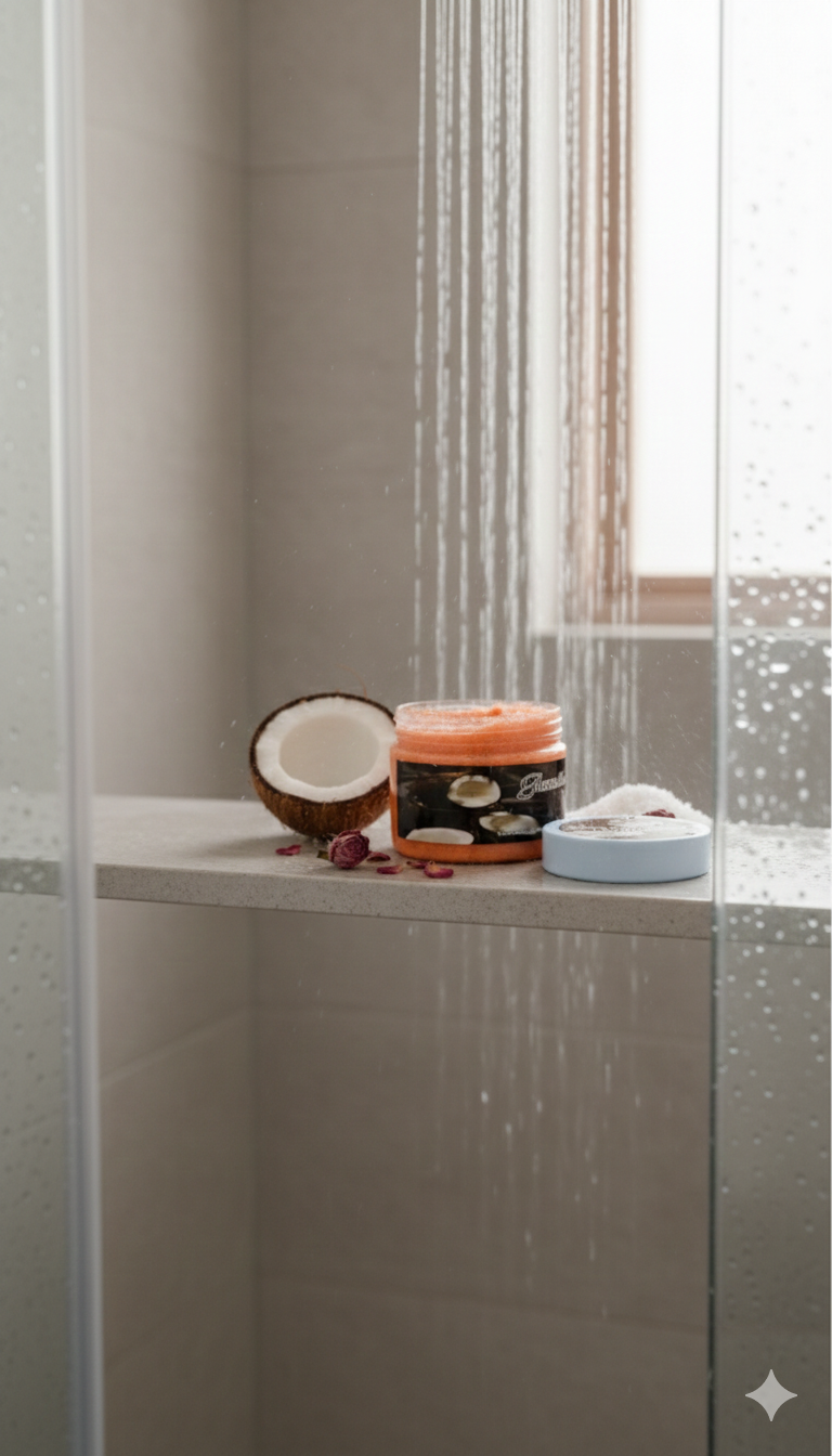 Coco body whitening scrub(300 Grams)