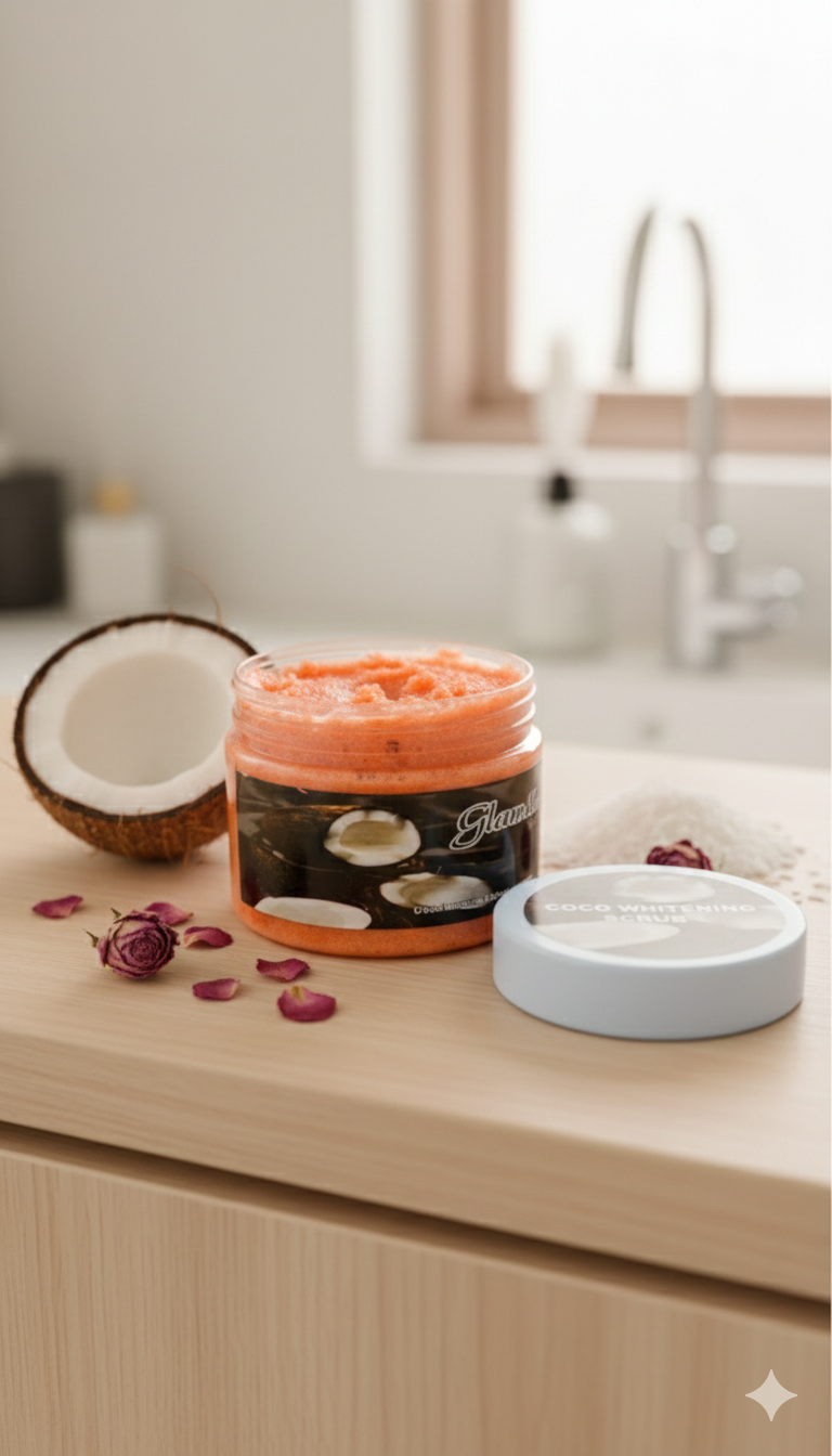 Coco body whitening scrub(300 Grams)