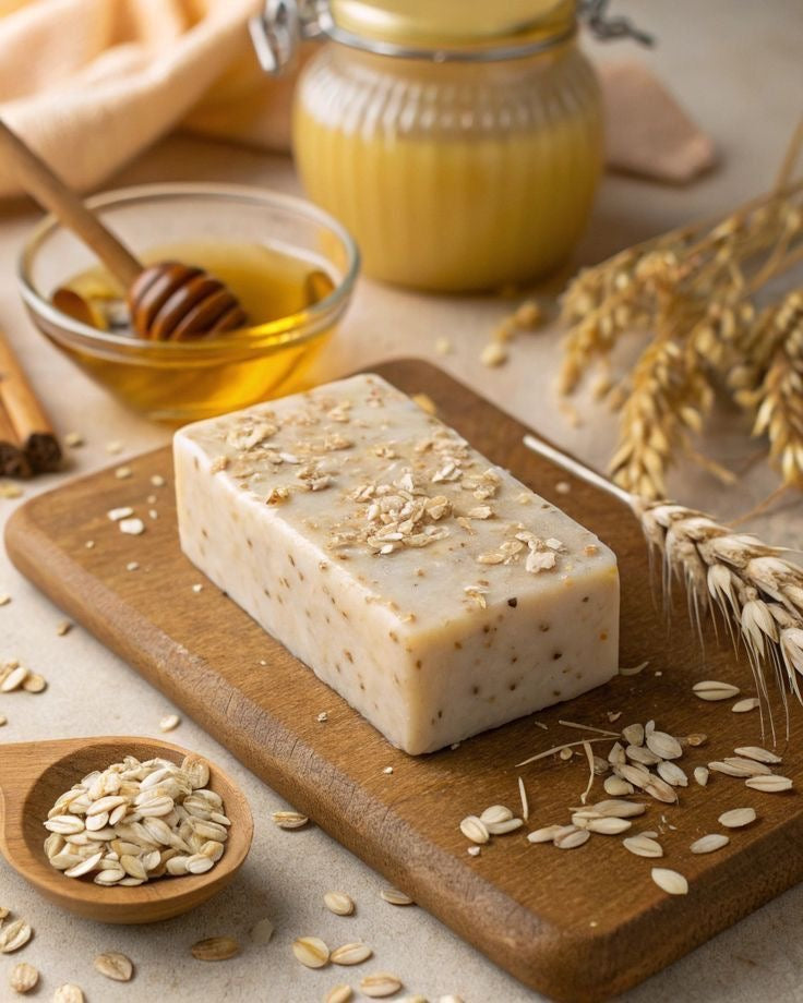 Oat milk and honey bar