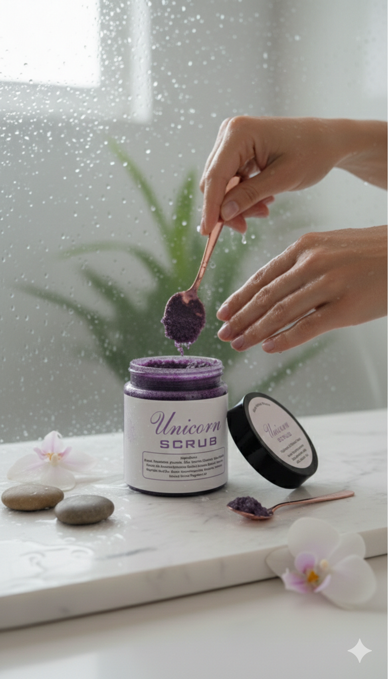 Unicorn scrub 🌸(500)Grams