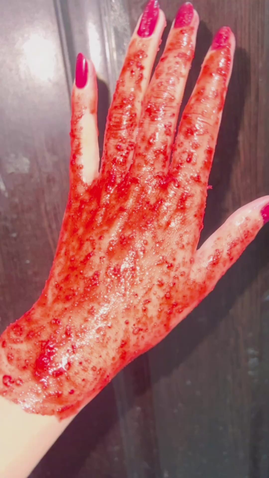 Cherry berry scrub(300) Grams